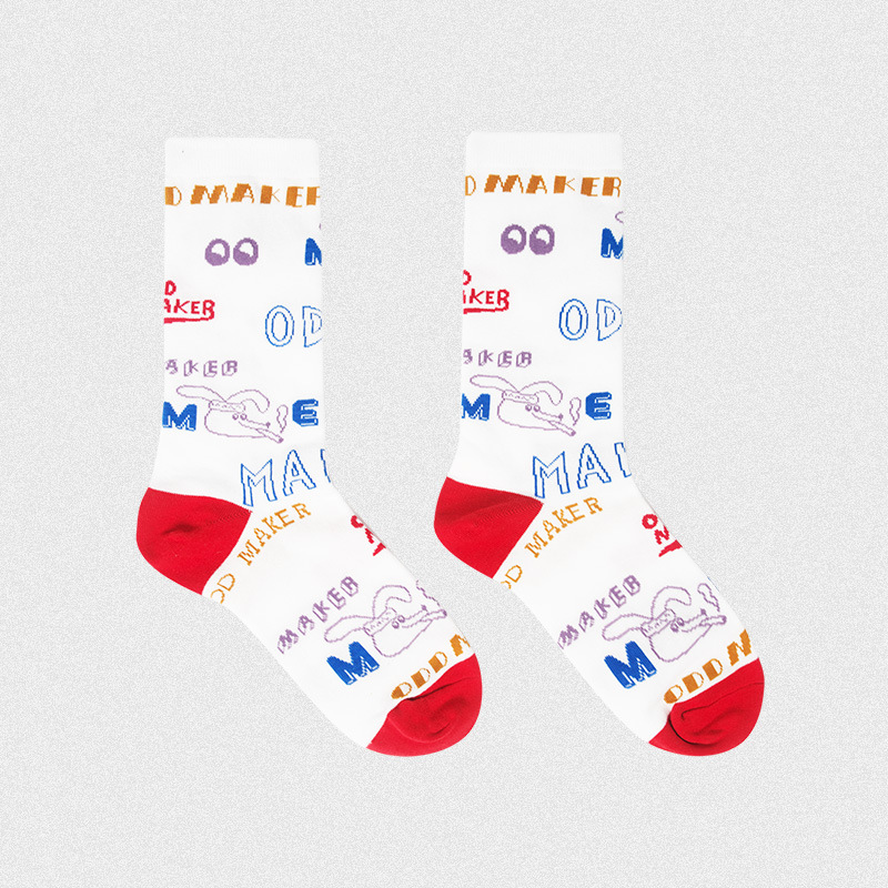 200-pin Female Socks Spring Japanese Cartoon 2020 Spring New Female Socks Crew Socks